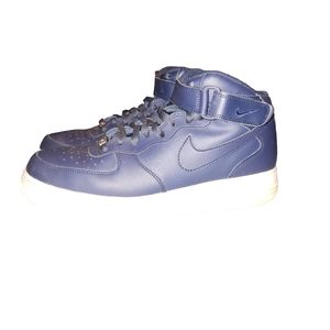 Nike Mens Air Force 1 Mid Midnight Navy Shoes Men's Size‎ 11